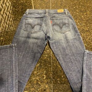 Levi's Dark Blue Denim Jeans
